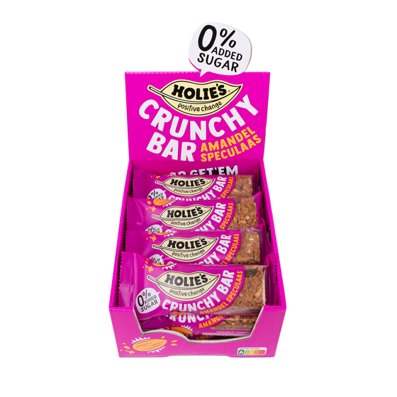 Crunchy Bar Amandel Speculaas (12x40g)