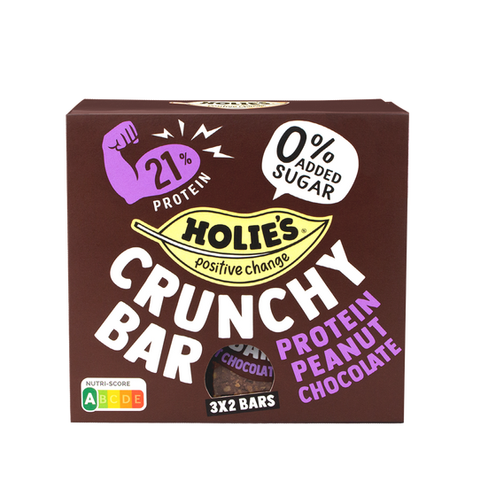 Crunchy Bar Protein Peanut Chocolate (9x120g)