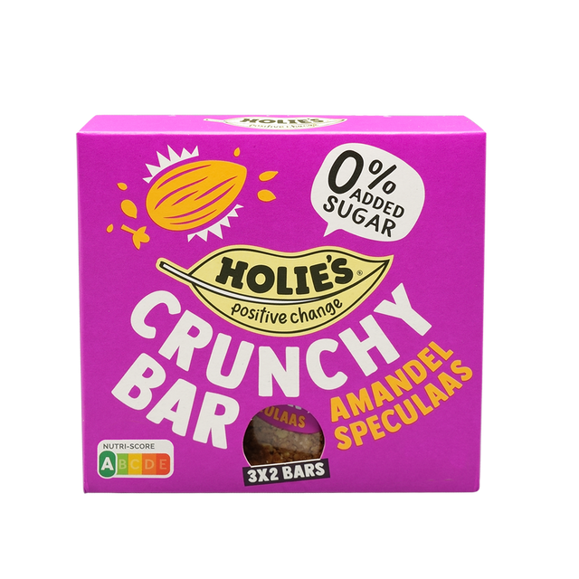 Crunchy Bar Amandel Speculaas (9x120g)