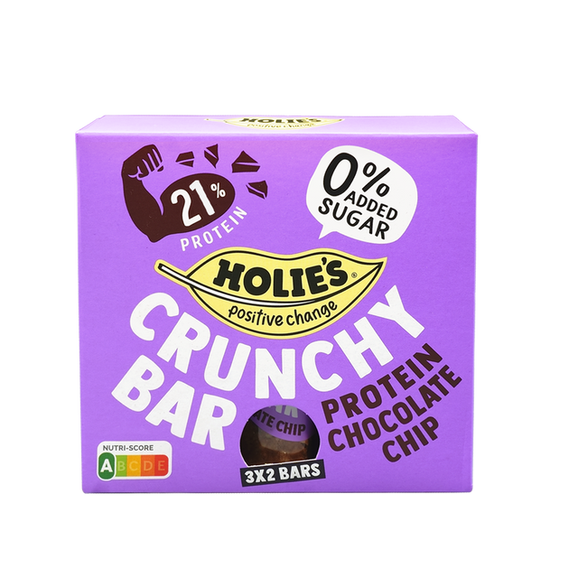 Crunchy Bar Protein Chocolate Chip (9x120g)
