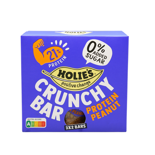 Crunchy Bar Protein Peanut (9x120g)