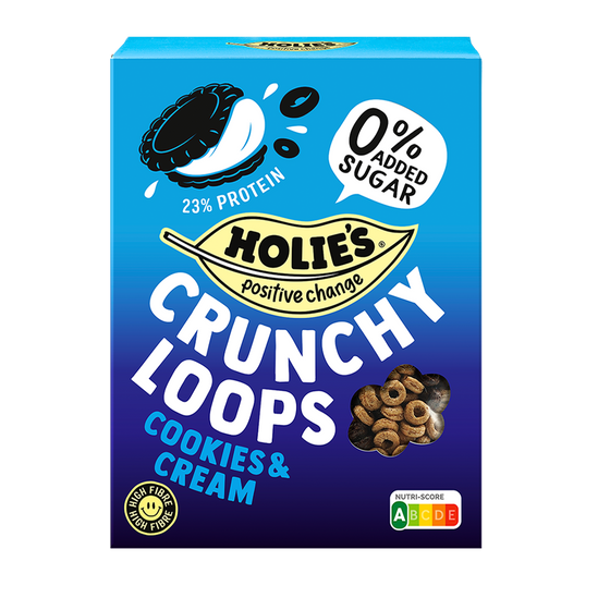 Crunchy Loops Cookies & Cream (8x350g)